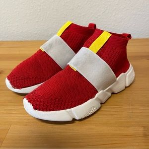 Kids Sonic Shoes Hedgehog Speed Shoes for Kids Red Shoes